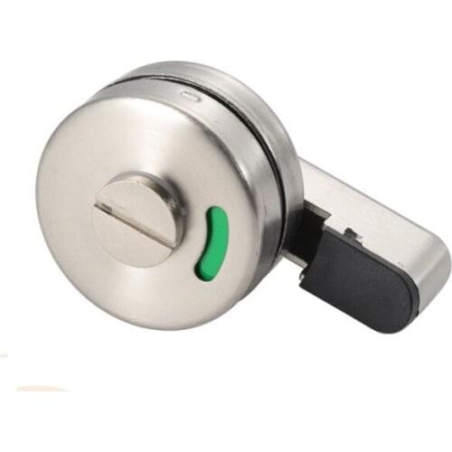 304 Stainless Steel Door Lock Instructions Public Restroom Toilet Partition Door Lock Vacant Engaged Indicator Bathroom