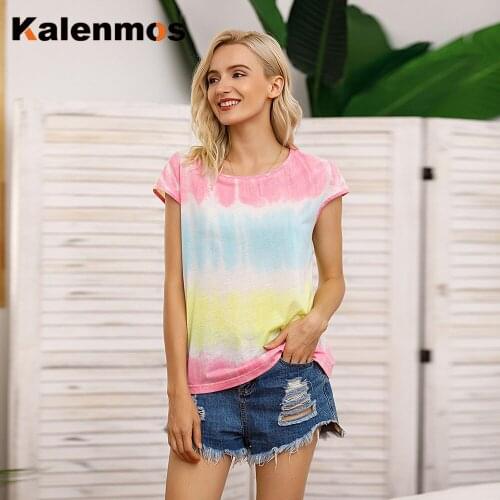 Kalenmos Women's Short T-shirts
