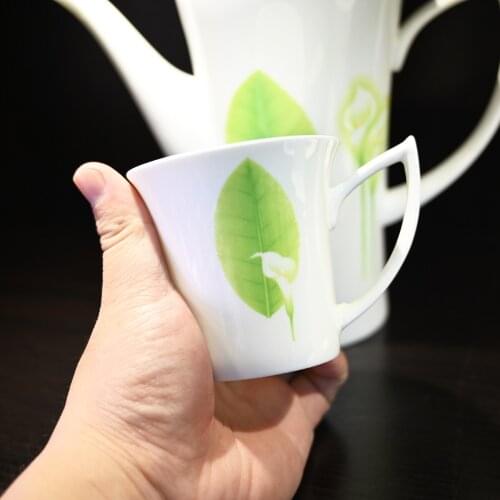 Bone China Ceramic Teapot Coffee Afternoon Tea Cup Western Cups Set Simple Home Gift Customization