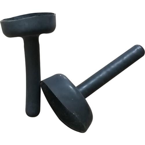 Latex tubes nose stuff for breathing accessory glued on the mask DIY