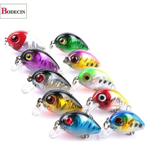 Mini Hard Crank Floating Wobbler Artificial Bait For Fishing Lure Trolling Pike Fish Bass Crankbait Sea Fishing Tackle Swimbait