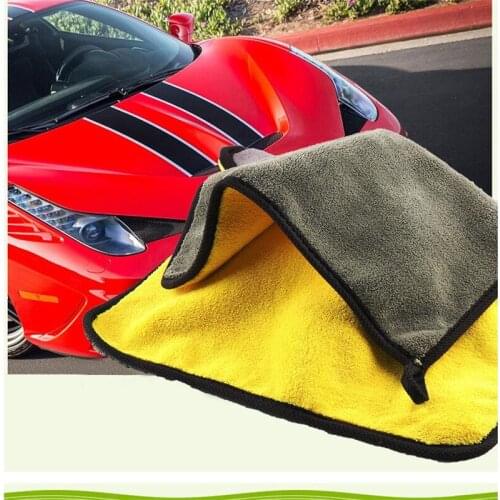 30X60cm Car Wash Microfiber Towel Car Wash Towel Never Scratch for Mercedes benzW203 W210 w204 w211 CLK c180 e200 C E S CLS CLA