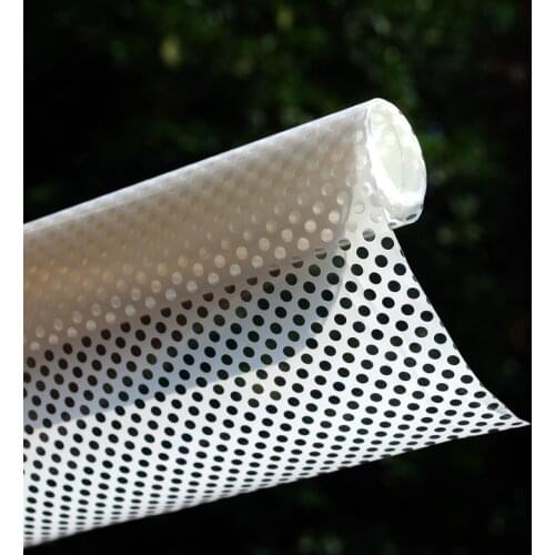 Self-adhesive glass film glass sticker black and white shade window sticker light blocking sticker black net car window sticker