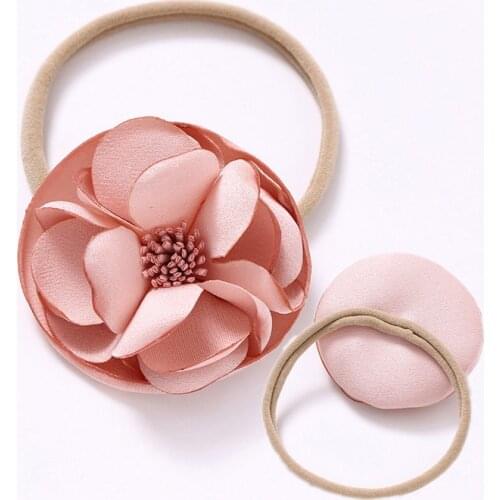 Baby Girl Chiffon Flower Headband Elastic Hair bands Floral Toddler Baby Accessories Infants Headbands Hair Accessories 2020 New