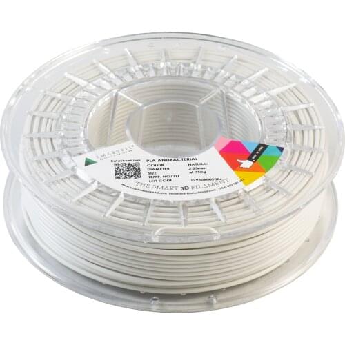 SMARTFIL PLA ANTIBACTERIAL, 2.85mm, NATURAL, 750g filament for Smart Materials 3D printing