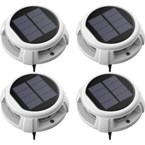 LED Solar Powered In-ground Lights Outdoor Waterproof Solar Lamp Garden Motion Sensor Street Xmas Decor Solar Lights