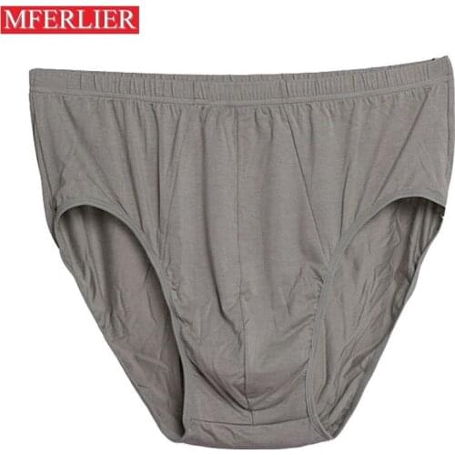 Summer large size Men Briefs 5XL 6XL Plus size Loose waist 170cm underwear men