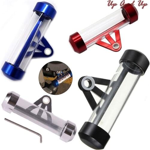 Waterproof Motorcycle Motorbike Tube Tax Disc Registration Label Holder Frame