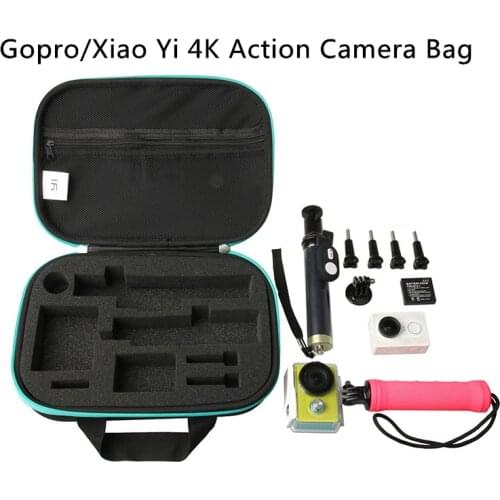 Gopro Camera Waterproof Carrying Case Storage Bag Travel Bag Xiaoyi 4K Action Camera Accessories