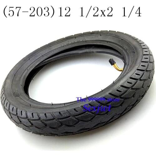 High performance Bike Stroller Urban Electric Scoote Tire Set 12 1/2 x 2 1/4 12 *2.125 57-203 ( Tires&Tubes)