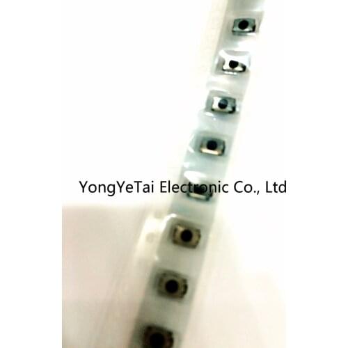 Tape 3*4*2.0 2P key vertical feet SMD Tact switch button Hot wholesale free shipping