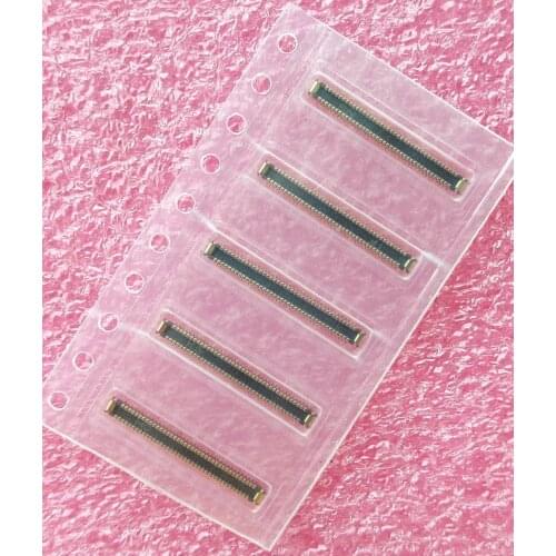 10PCS For Samsung A71 2020 A715 A715F A715FN 78PIN USB Charger Charging Dock / 40PIN LCD Display FPC Connector on Board/Flex