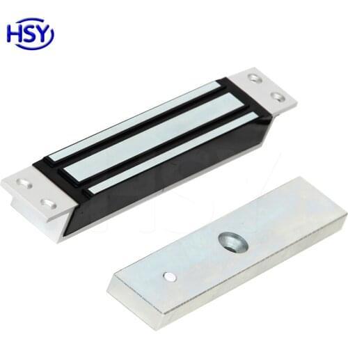 180kgs 350lbs Electric Concealed Magnetic Lock Embedded Invisible Wooden Glass Metal Fire Proof Door for Access Control System
