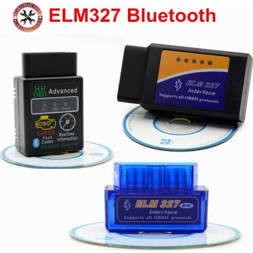 2019 Newest ELM327 ELM 327 V2.1 Car Code Scanner Tool Bluetooth Super MINI ELM327 OBD2 Suppot All OBD2 Protocols