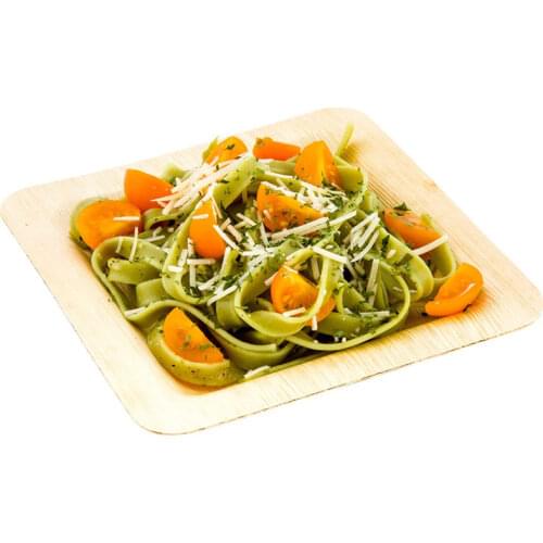 Promotion - Party Wedding Supplies, Disposable Eco-Friendly Tableware 150mm Square Bamboo Dinner Plate, 10/Pack