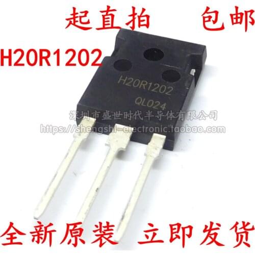 Free Shipping 10PCS/LOT H20R1202 20A 1200V TO-247 stock