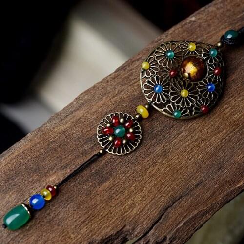 Free shipping women necklace new arrival multicolor pendant vintage jewelry accessories recommend sweater necklaces gift XL158