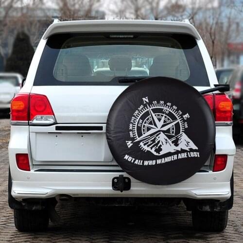 14" 15" 16" 17" Inch PVC Leather Spare Tire Cover Case Bag Pouch Protector For Mercedes-Benz G350d G500 G65 G350 G63 G55 SUV RV