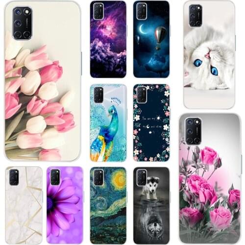For OPPO A52 Case OPPO A72 A92 Back Cover Cases Soft Silicone TPU Phone Cover Coque For OPPO A52 2020 A72 A92 Shell Capas
