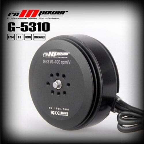 RCINPOWER 4-6s G-5310 400KV Efficient power motor for Multi-axis drones