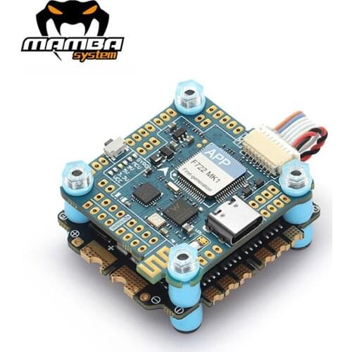 DIATONE MAMBA APP (WIFI) F722 MK1 F7 Flight Controller W/F50_BLS 50A Brushless ESC 4in1 3-6S DSHOT600 Stack for FPV Racing Drone