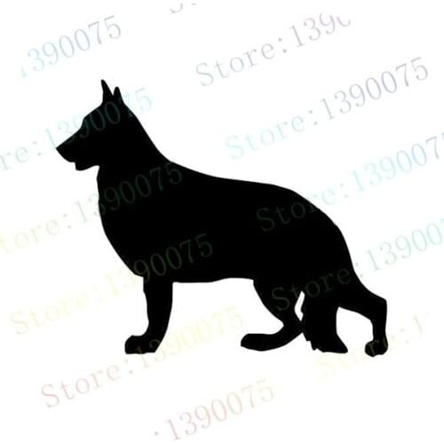 Motorcycle sticker car styling German Shepherd Dog Decal Pet vinyl Sticker For Car SUV Truck Boat Window Bumper Home Wall