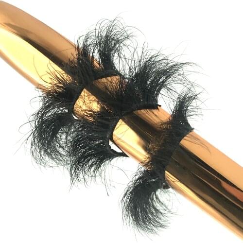 Mink Eyelashes 25mm Lashes 1 Pair / Pack Messy Cross Long Dramatic 3D Lash Vendors 100% Real Mink Lashes Wholesale Lashes Makeup