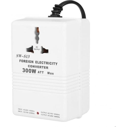 SW-S13 300W Step-Up&Down Voltage Converter Transformer From 220 To 110V&220 To 110V Voltage Converter