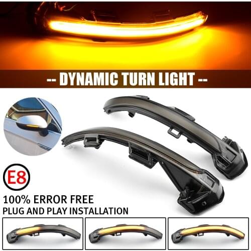 Superb LED Blinker Dynamic Turn Signal Light Side Rear-View Mirror Light For Volkswagen For VW Passat B8 2015-2020 For Arteon