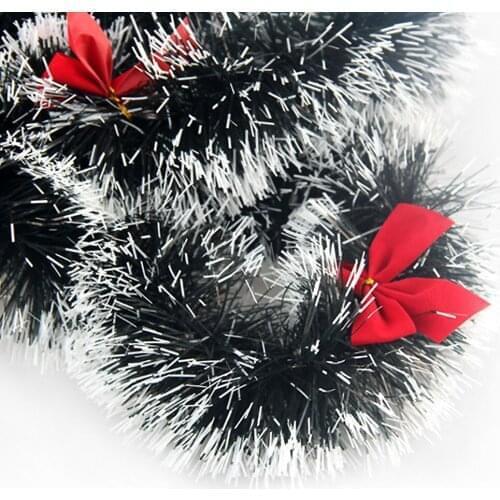 Christmas Eve Decoration Bar Tops Ribbon 2M Christmas Garland Home Party Wall Door Decor Christmas Tree Ornaments Dropshipping