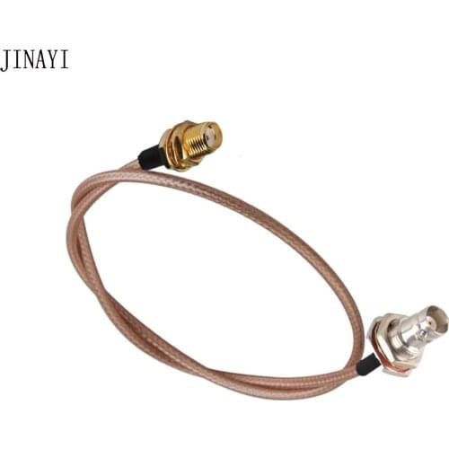 SMA female to BNC female bulkhead 1m 3m 5m RF coaxial coax RG316 cable