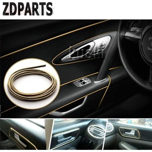 ZDPARTS 3M Automobiles Car Internal Decorative Trim Sticker For Skoda Octavia A5 A7 2 Rapid Fabia Yeti Superb Volvo V70 XC60 90