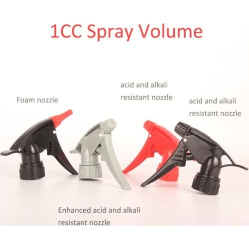 1Pcs Professional Foam Sprayer Nozzle Acid and Alkali Resistant Nozzle Adjustable Water Column Spray Auto Detail(without bottle)