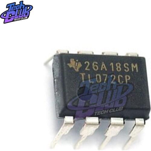 10PCs TL072CP DIP8 TL072 DIP TL072CN DIP-8 IC