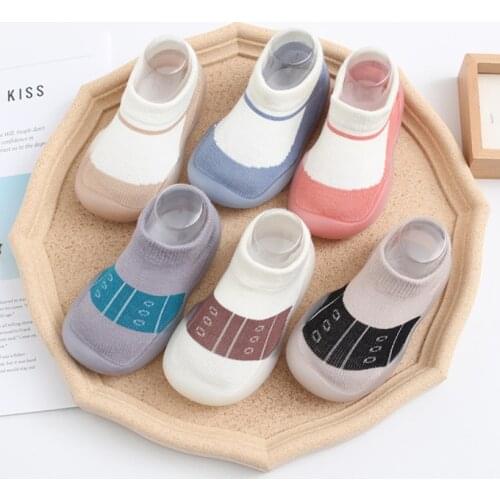 2021 Trendy Baby Boy Girl Shoes Toddler Socks Infant Non Slip casual Shoes First Walkers Calcetines Antideslizante Zapatos Bebe