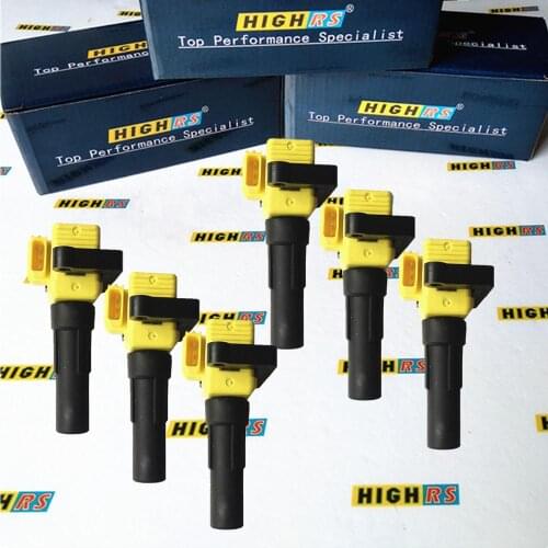 6 IGNITION COIL FIT 2006-2011 Subaru Outback 3.0 3.6 H6 B9 Tribeca Legacy EZ30D EZ30R EZ36D 22433-AA531 GN10435 UF287 coils