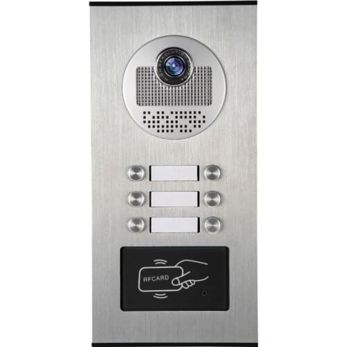 700TVL CMOS Camera 6 Key Wired Video Door Phone Outdoor Camera