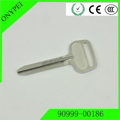 90999-00186 non-transponder Uncut Blank Master Key For TOYOTA Corolla with Logo 9099900186