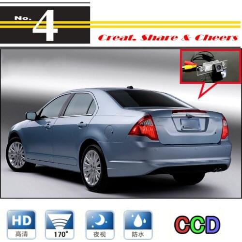 Car Camera For Ford Fusion 2002~2012 High Quality Rear View Back Up Waterproof Camera For PAL To Tuning | CCD + RCA Connector