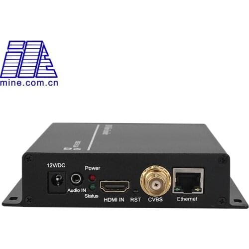 BNC Encoder H.264 HDMI AV CVBS Analog Audio Video IP Encoder