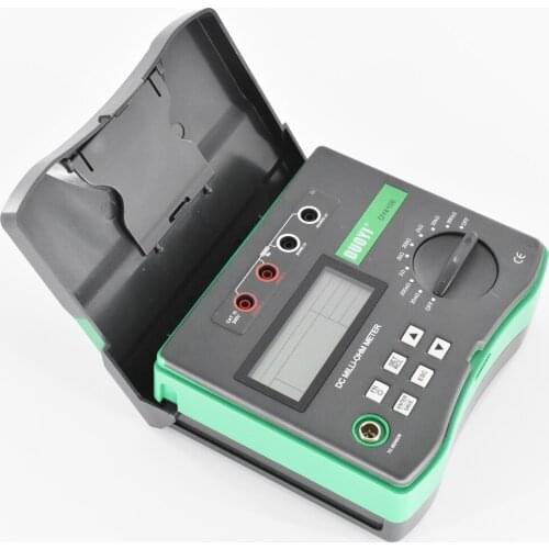 Digital Microhmmeter Resistance Tester DY4106 100 u-200k ohm With Temperature Compensation