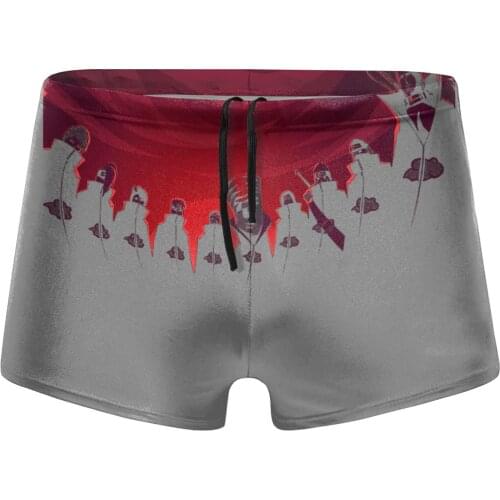 Men Japanese Anime swimwear Akatsuki (13) Swimsuit husband for the sea Pool