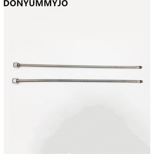 DONYUMMYJO 2pcs/set 50cm Kitchen Basin Faucet Corrugated Hot And Cold Valve Inlet Plumbing Hoses