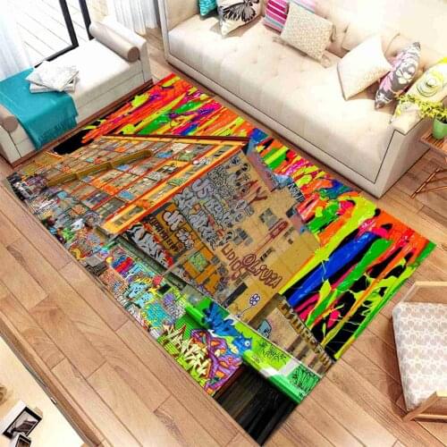Graffiti Rug For Living Room, Fan , Area Rug, Popular Rug, Personalized Gift, themed Rug, Home Decor,Rug, MA35