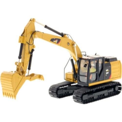 Collection Diecast BDM 1:50 323F L Hydraulic Excavator Diecast 85924 Engineering Vehicles Model