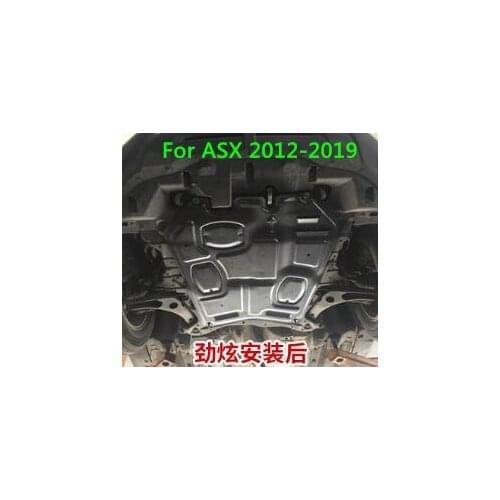 Manganese steel car engine skid plate,guard plate,mudguards,motor engine protective plate for Mitsubishi ASX 2012-2020