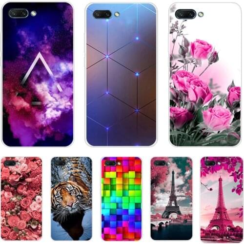 Silicon case for huawei honor V10 VIEW 10 soft tpu back phone cover for huawei honor 10 VIEW 10 Etui protective printing coque