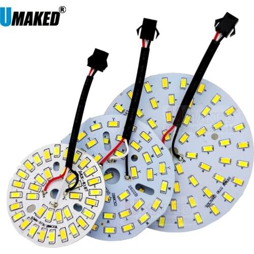 Warm/Cold White two color in one PCB 3W 5W 7W 9W 12W 15W 18W 5730 SMD Light Board Led Lamp Panel For Ceiling PCB With LED