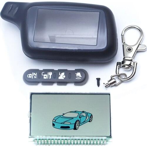 Russian version X5 LCD display +body case shell for Tomahawk X5 LCD remote two way car alarm system Auto alarm keychain