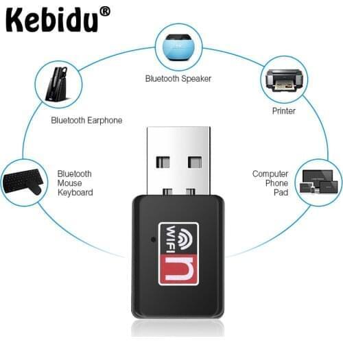 150Mbps Mini USB WiFi Wireless Adapter Receiver External Network Card Adapter Wifi Dongle 802.11n/b/g For Macbook Win10/8